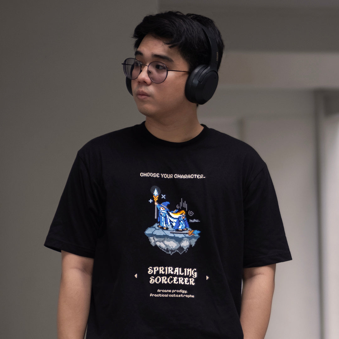 Spiraling Sorcerer T-shirt