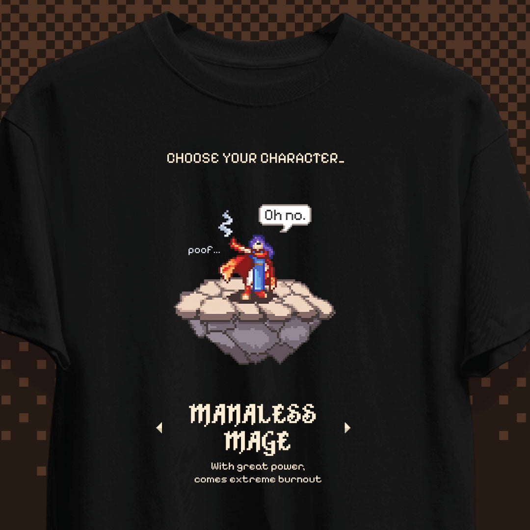 Manaless Mage T-shirt
