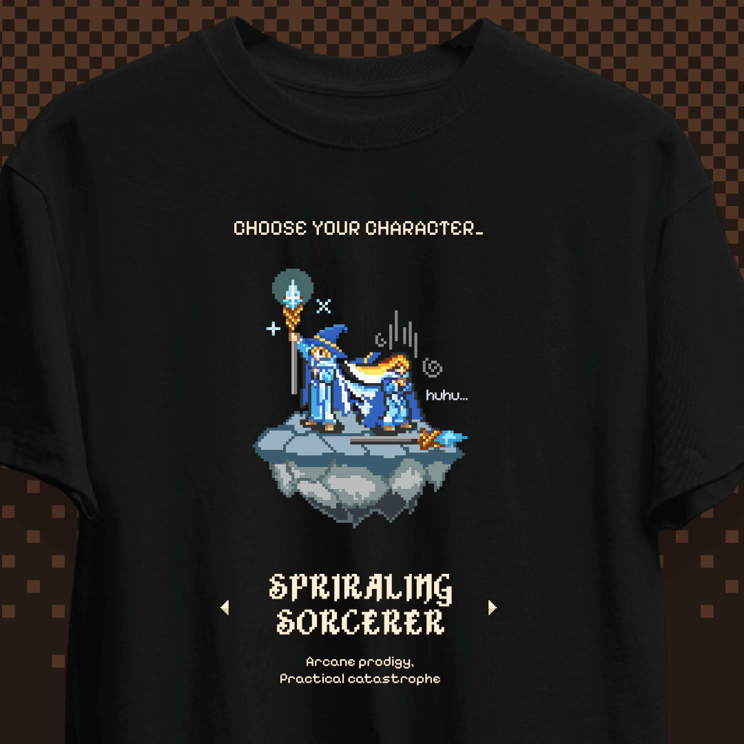 Spiraling Sorcerer T-shirt