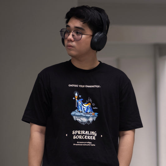 Spiraling Sorcerer T-shirt