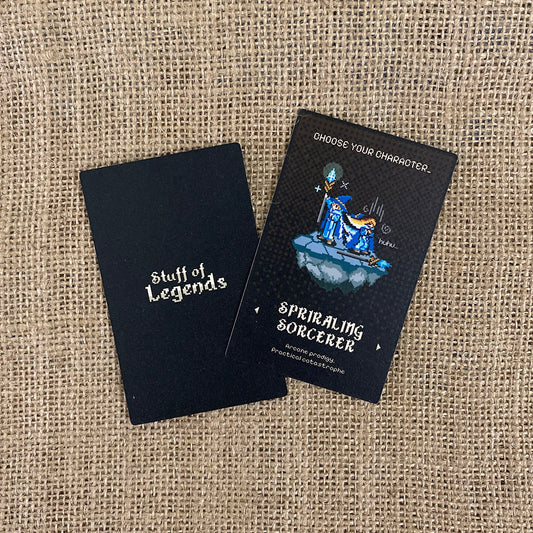 Spiraling Sorcerer Character Card